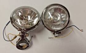 9614 Jute Two Headlamps Preowned Dent On Side Of One Light See Pics