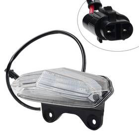 Kabusikikaisya-kawa 550737427156 Led Upper Head Light Front Running Lamp Clear Lens Fit Kawasaki Zx10r 2011-2017
