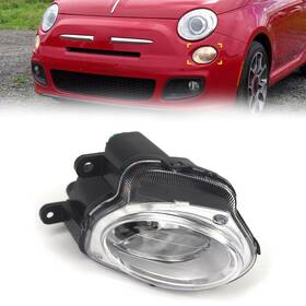 Kabusikikaisya-kawausa 550733711204 Spot Lamp High Beam Light Headlamp For Fiat 500 Hatchback 2008-2015 Left