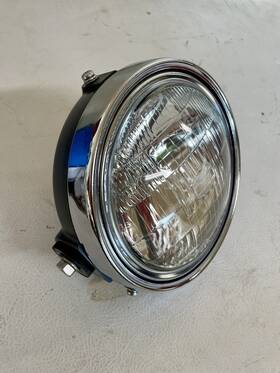 110-40854 Kawasaki 1982 Kl250a Headlight Bucket Complete Oem Assy