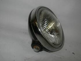 23003-024 Kawasaki 76-81 Ke100 Km100 Ke G5 100 Headlight Bucket Lens Housing Chrome Ring
