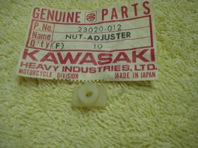 23020-012 Kawasaki Nos 1966-2001 H1 H2 Kz Kh Ke Km Kdx Kl S W Z Headlight Adjust Nut Oem 2