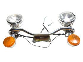 230400042 Kawasaki 2003 Vulcan Vn1600 Headlight And Front Turn Signal Pair Assy Oem