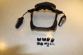 55022-0318-35e Kawasaki 2022 Z125 Pro Br125 Front Headlight Head Light Lamp Cover Blinkers