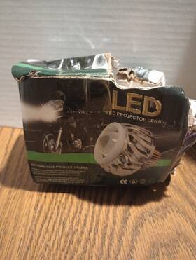 X001z3264z Keenso Motorcycle Led Headlight Made In China Big Angel