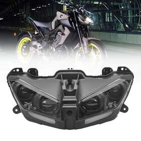 F1704-02602cl Kemimoto Motorcycle Front Headlight Assembly Headlamp For Yamaha Mt09 Mt-09 Fz09 2017-20