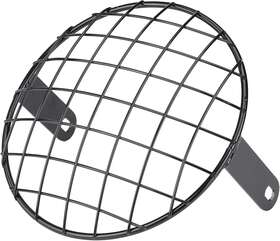 Kimissyd52hrms9a-01  Kimiss 8 Headlight Grille For Motorcycle - 7 Mesh Grill Side Mount Inch Universal