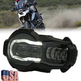 63127661823 Kinggolight Drl Headlight Hi/lo Beam Approved Led For Bmw R1200gs Adventure Models 2004-2012