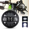 Kk5-0255hl Spl Brightest Black Round Led Headlight Hi Lo 755419634246
