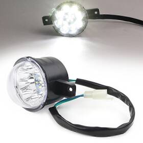 Kkkeeparts 523456432398 Head Light With 3 Wires Male Plug For 110cc 125c Atv Quad Taotao Coolster
