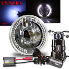 Knockoffparts008823 Kno White Led Signal For Harley Round Proj Headlight Bucket