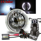Knockoffparts008884 Kno White Led Signal Round Clear Proj Headlight Bucket Diy