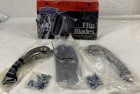 7541 Kuryakyn Flip Blades 2006-2020 Harley Street Glide Style Swept Wing Boards