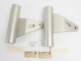 50203098 Laverda 50203097 Zundapp Lz50 Right Left Headlight Mount Support Silver