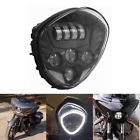 Led-vmcr-40w-b-us Suparee Cree Motorcycle Led Headlight Lamp Black Beam 190497150149