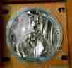 67863-04a Lens94-16 Harley-davidson Harley Davidson 7 Dual Bulb Halogen Headlamp Touring 94-16 Fl Softail