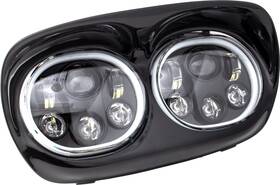 Letric Lighting Co. 810088721434 Llc-lrhp-hbb Dual 5.75 Inch Projector Led Headlight Assembly