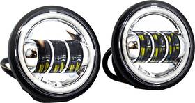 Letric Lighting Co. 810088722547 Llc-ilpl-ch 4.5 Inch Led Passing Lamp With Full-halo For Fits I