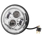 Llc-lhp-7c Letric Lighting Co. Halo Style Headlights Chrome 7inch