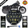 Luy-145cdwa Ridroid Inch Headlights Drl Turn Signal Halo Ring Angle Eyes