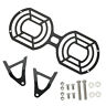 M513-b092-blk Areyourshop Front Headlight Grille Headlamp Protector Guard Black For Guzzi