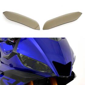 Lens-153-brn Madhornets Brn Headlight Screen Protection Cover Guard For Yamaha Yzf R3 2019-2020