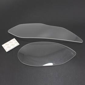Lens-155-cle Madhornets Front Lamp Lens Headlight Protection Clear Fit For Bmw S1000rr 2015-2018