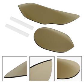 Lens-155-smk Madhornets Front Lamp Lens Headlight Guard Protector Smoke For Bmw S1000rr 15-18 Yu