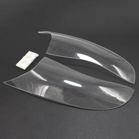 Lens-172-cle Madhornets Front Headlight Lens Protection Cover Clear Fit For Kawasaki Zx-10r Zx 10r 16-18