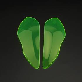 Lens-173-grn Madhornets Front Headlight Lens Guard Protector Green Fit For Kawasaki Zx 6r Zx636 09-18