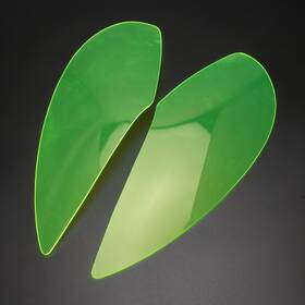 Lens-175-grn Madhornets Front Headlight Lens Protection Cover Green Fit For Suzuki Burgman 650 15-20