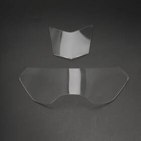 Lens-185-cle Madhornets Front Headlight Lens Protection Cover Clear Fit For Yamaha Mt-15 M-slaz 16-18