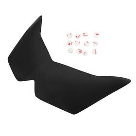 Lens-191-blk Madhornets Front Headlight Lens Protection Cover Black Fit For Kawasaki Ninja Z1000 07-09