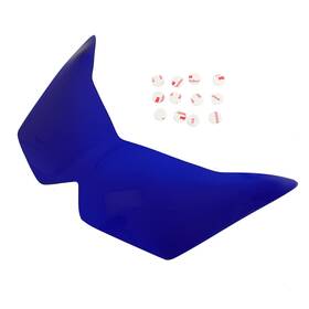 Lens-191-blue Madhornets Front Headlight Lens Guard Protector Blue Fit For Kawasaki Ninja Z1000 07-09