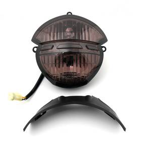M513-a058-smoke Madhornets Headlamp Headlight Guard Grill Led Smoke For Ducati Monster 659 696 796 M1000