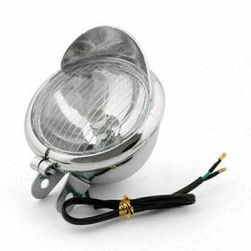 M513-b021-clear Madhornets Spot Fog Light Lamp Motorcycle For Bobber Touring Chopper Custom