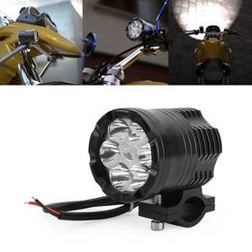 M513-b066-blk Madhornets 12v-80v Dc 1800lm 6 Led Mtb Bicycle Motorcycle Light Bike Front Headlight