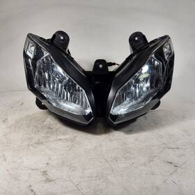 Map-33514-34 Maple Motorcycle Parts 12-16 Kawasaki Ninja 600 Ex650 Headlight Oem Stock With Bulbs Clean