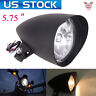 Acc-2166hl03001-4f Matte 5.75inch Bullet Headlight For Harley Sportster Xl Dyna Chopper Bobber