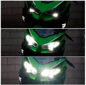 N400 Mattgeckoleds.com Kawasaki Ninja 400 - Led Headlight . 2yr Warranty .... Fast Usa Shipping