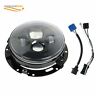 Mc1020417yc Mitoharet Headlight For Harley With Black Adapter Mount Projector Daymaker