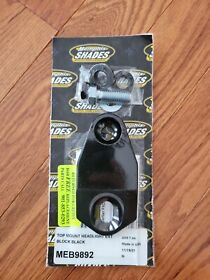 Meb9892 Memphis Shades Top Mount Headlight Extension Block Black
