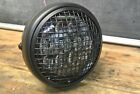 Meshy-2.0 Speedmotoco Wire Mesh Headlight Black Lens Od Led Projector Motorcycle