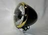 Ml1310bb-blem Mr Luckys Blem Black Powder Coated Bullet Headlight Brass Plated