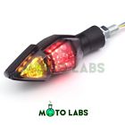 Mltslt110rdlab055 Motolabs Rear Led Red Amber Turn Signal Brake 699908484878