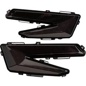 500-3359-pu Moose X3 Led Tail Lights - Black