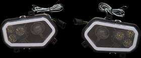 100-3373-pu Moose Offroad Led Headlight For Rzr800/900 - Part