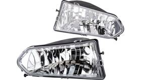 100-3346-pu Moose Utility Offroad Led Headlights - Clear