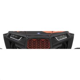 100-3358-pu Moose Utility Offroad Led Headlights - Black With Halo
