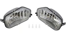 100-3450-pu Moose Utility Led Headlights - Clear Atv/utv 2001-2521